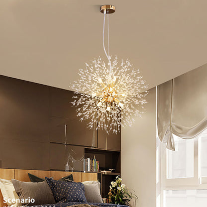 Clairion | Lampadario a LED in cristallo