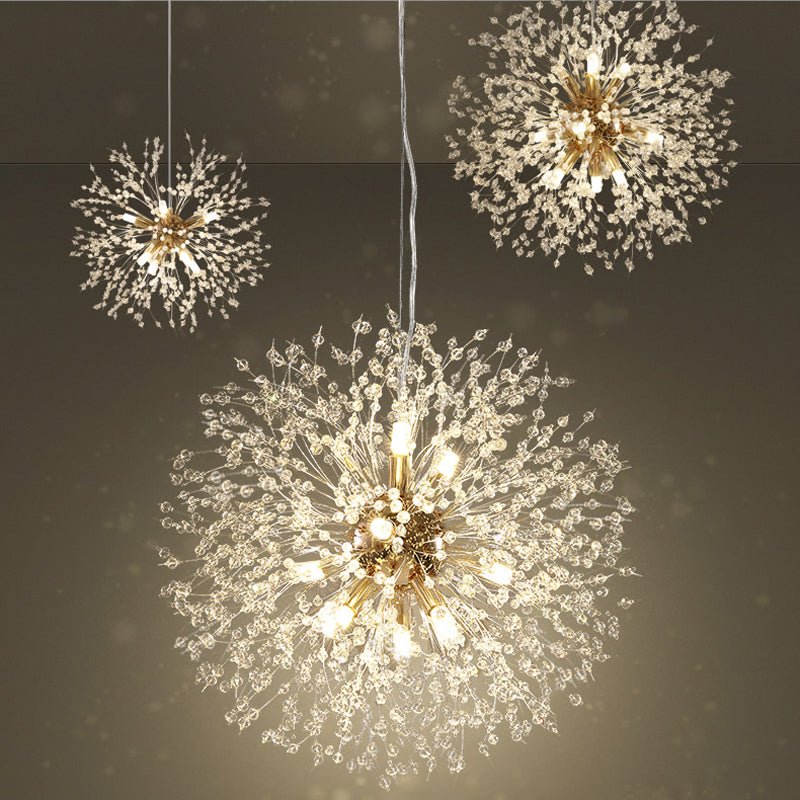 Clairion | Lampadario a LED in cristallo