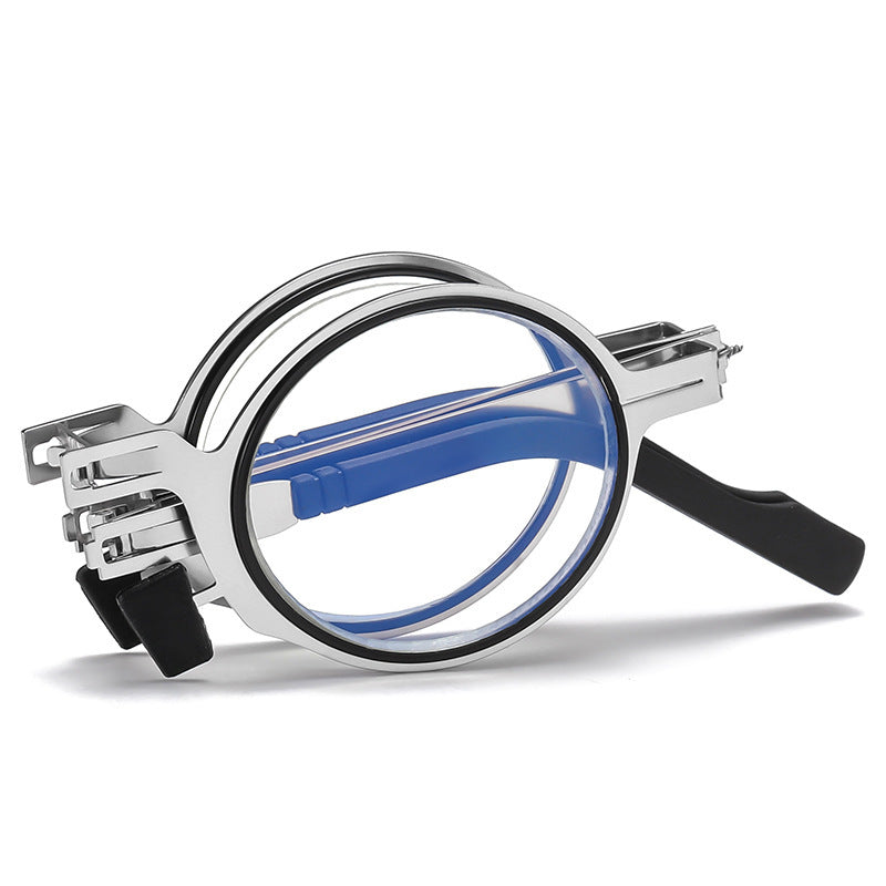 Lentiva | Faltbare Lesebrille aus Titanlegierung mit Etui, +1,0 bis +4,0