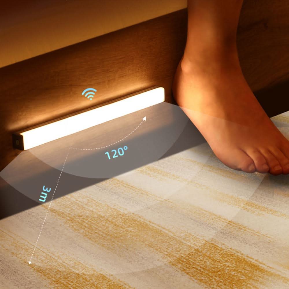 Senvora | Nachtlicht mit Bewegungsmelder als LED Lichtleiste für Schrank und Flur