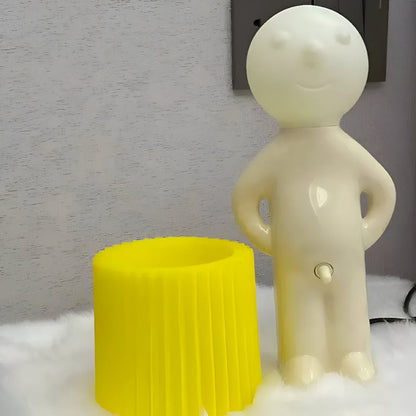 LumoPal Shy | Lampada da tavolo LED a forma di figura – dimmerabile e decorativa