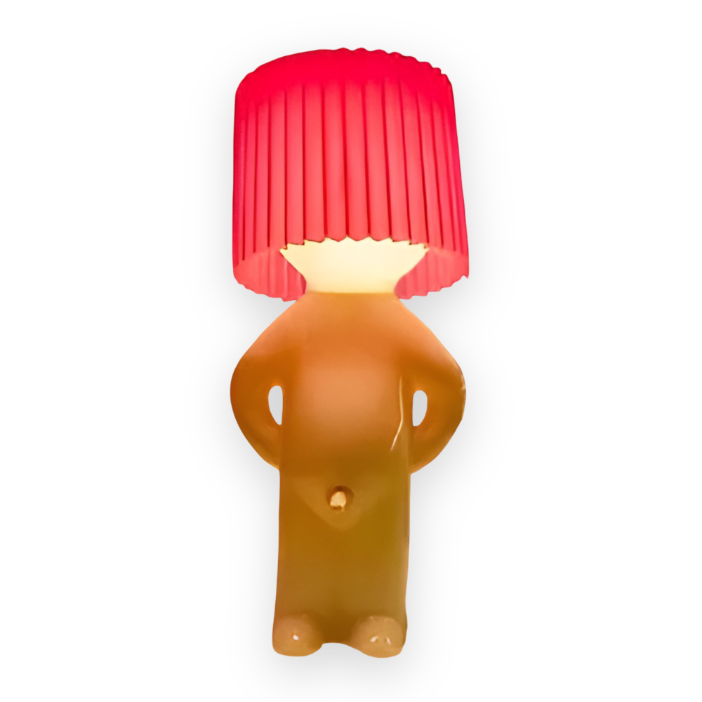 LumoPal Shy | Lampada da tavolo LED a forma di figura – dimmerabile e decorativa