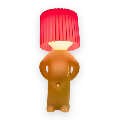 LumoPal Shy | Lampada da tavolo LED a forma di figura – dimmerabile e decorativa