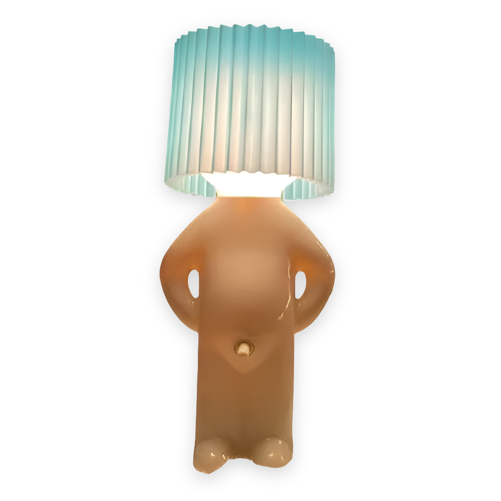 LumoPal Shy | Lampada da tavolo LED a forma di figura – dimmerabile e decorativa