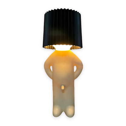 LumoPal Shy | Lampada da tavolo LED a forma di figura – dimmerabile e decorativa