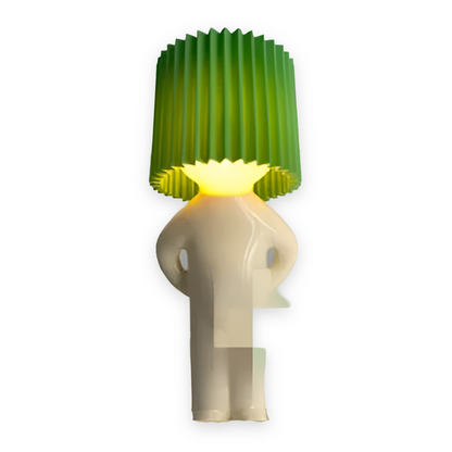 LumoPal Shy | Lampada da tavolo LED a forma di figura – dimmerabile e decorativa