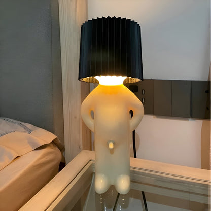 LumoPal Shy | Lampada da tavolo LED a forma di figura – dimmerabile e decorativa