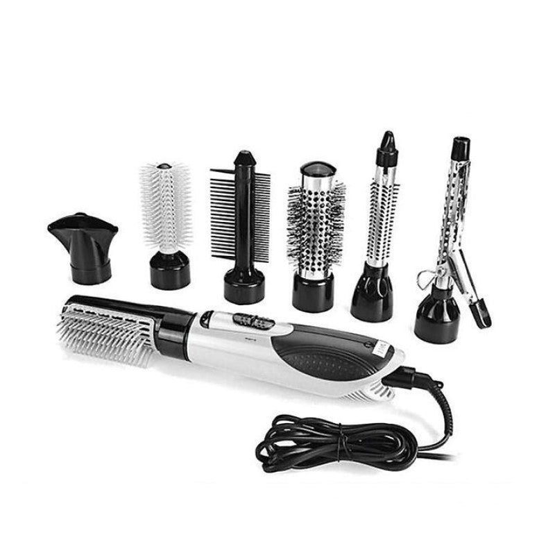 Luftige Eleganz | 2-in-1-Heißluftstyler und rotierender Haartrockner 4