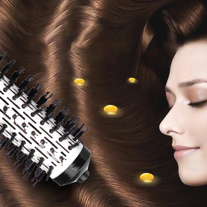 Luftige Eleganz | 2-in-1-Heißluftstyler und rotierender Haartrockner 5