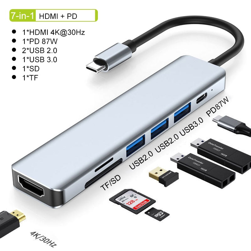 LumiHub | Eleganter USB-C-Hub für MacBook und iPad Pro 2