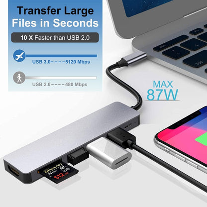 LumiHub | Eleganter USB-C-Hub für MacBook und iPad Pro 7
