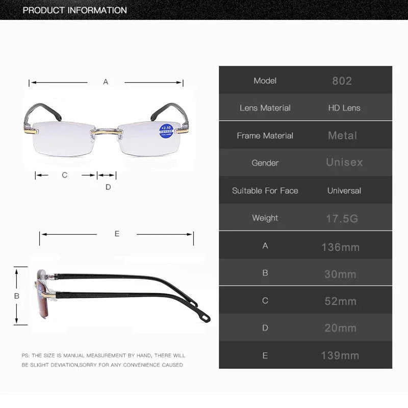 Lumiere | Fortschrittliche Lesebrille mit Anti-Blaulichtfilter 4