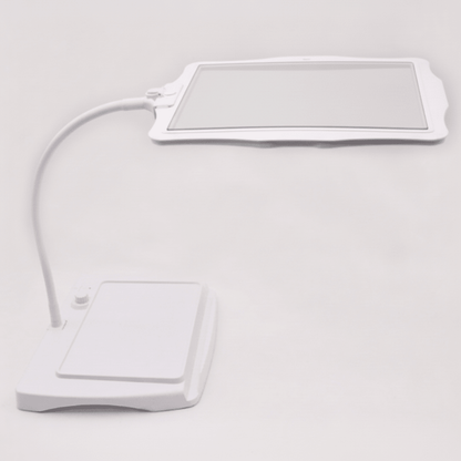 Luminara | Elegante Tischlupe mit Flexiblem Arm und LED-Beleuchtung 0