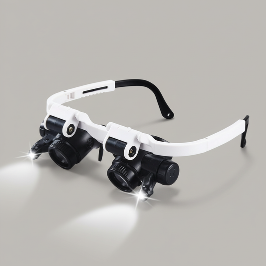 Luminara | Ergonomische Lupenbrille mit LED-Beleuchtung 0