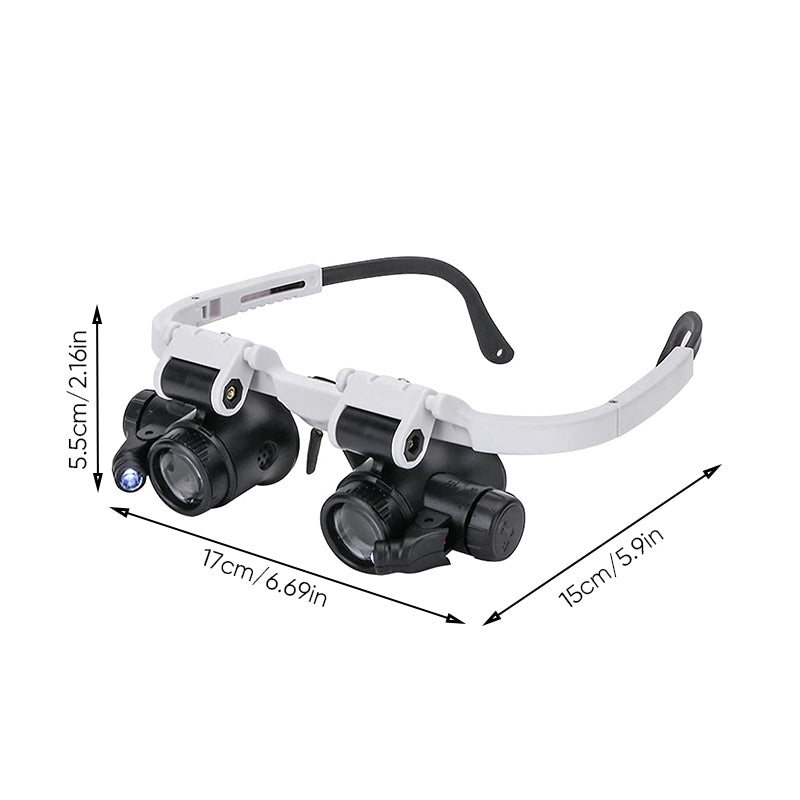 Luminara | Ergonomische Lupenbrille mit LED-Beleuchtung 2