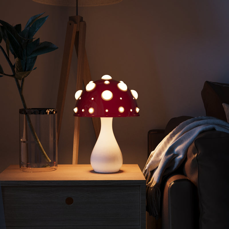 Lunare Glow | Minimalist LED Table Lamp in Nordic Style