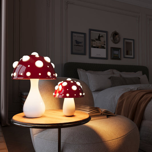 Lunare Glow | Lampada da tavolo LED minimalista in stile nordico