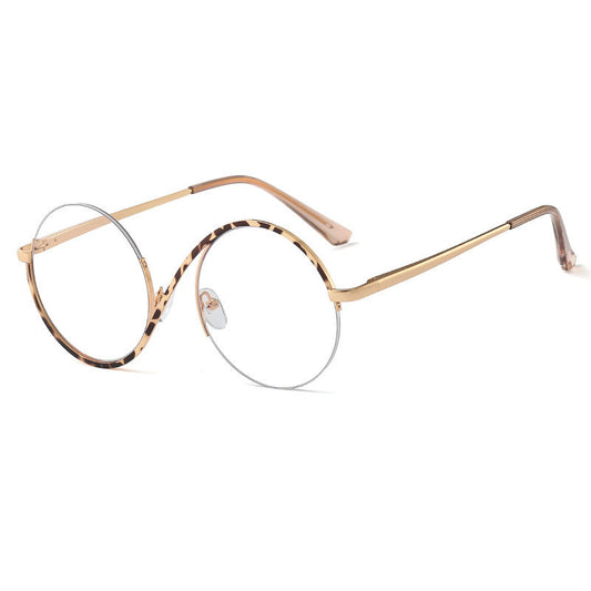 Lunara | Elegante Halbrand-Runde Brille 0