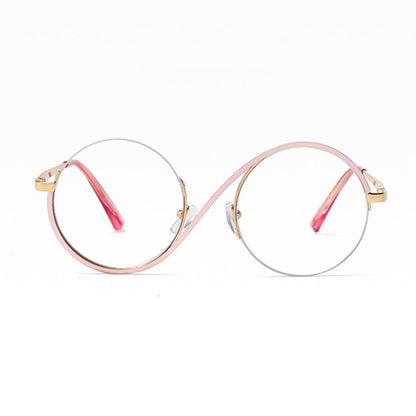 Lunara | Elegante Halbrand-Runde Brille 2