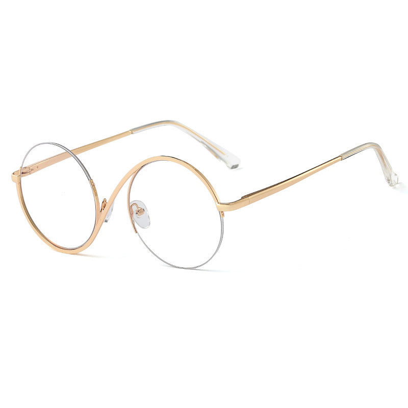 Lunara | Elegante Halbrand-Runde Brille 5