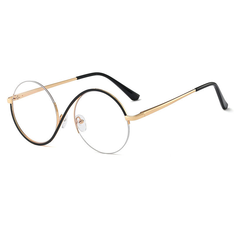 Lunara | Elegante Halbrand-Runde Brille 6