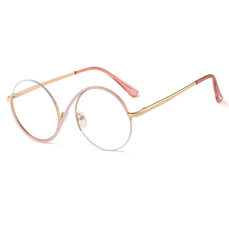 Lunara | Elegante Halbrand-Runde Brille 7
