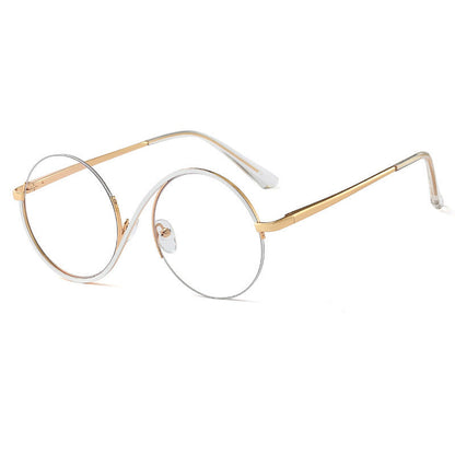 Lunara | Elegante Halbrand-Runde Brille 8
