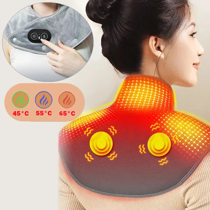 Lunara | Nacken Massagekissen mit Wärme und Vibration 0
