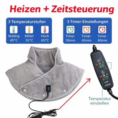 Lunara | Nacken Massagekissen mit Wärme und Vibration 5