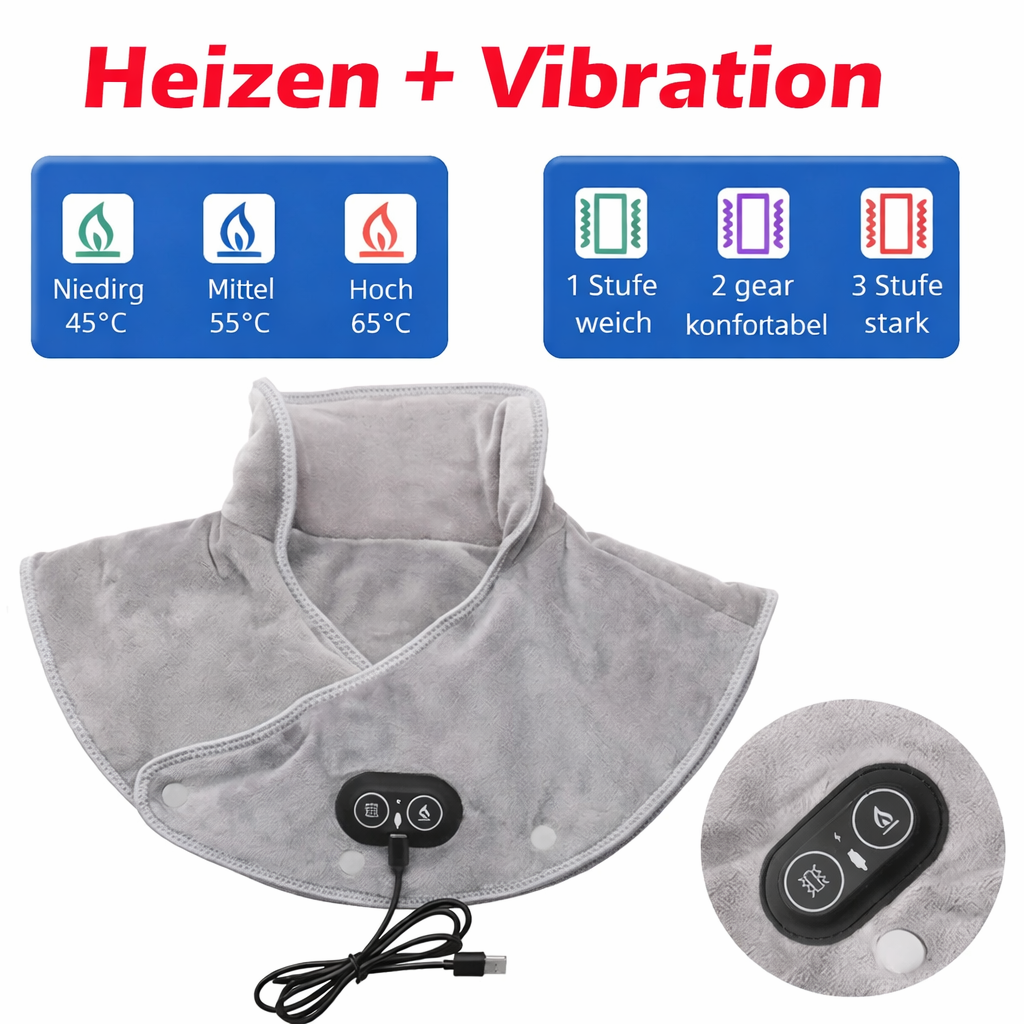 Lunara | Nacken Massagekissen mit Wärme und Vibration 6