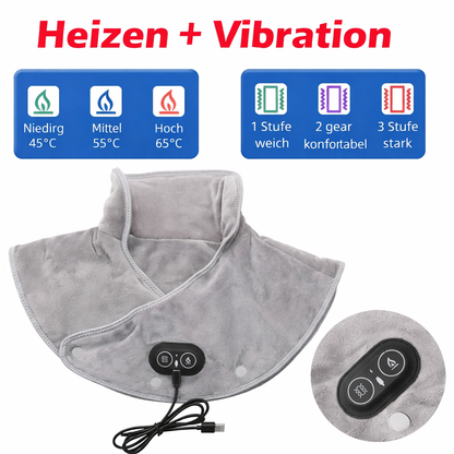 Lunara | Nacken Massagekissen mit Wärme und Vibration 6