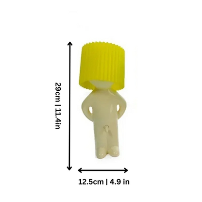 Grinsola | Lustige Schreibtischlampe im Figuren-Design aus ABS mit E27-Fassung