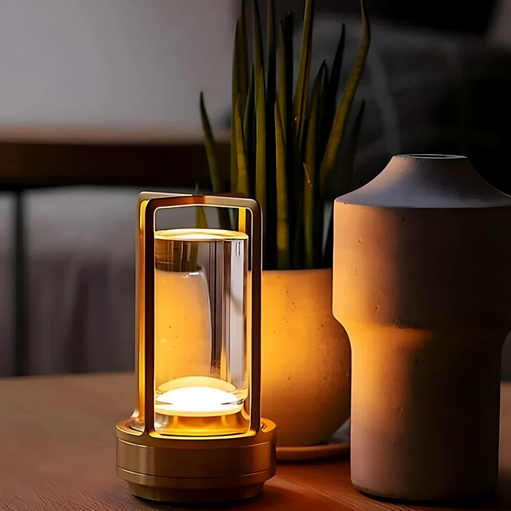 Lampada da tavolo LED Luxa Crystal – Design elegante con controllo touch dimmerabile