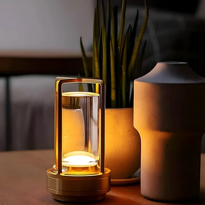 Lampada da tavolo LED Luxa Crystal – Design elegante con controllo touch dimmerabile