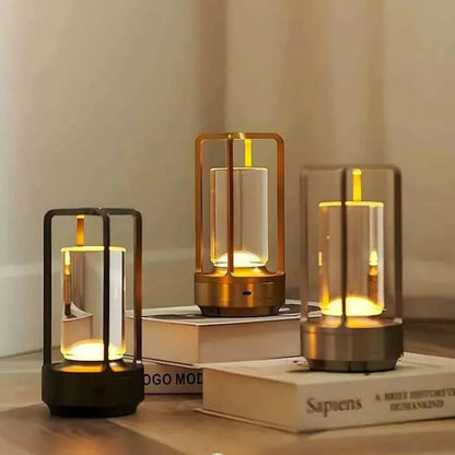 Lampada da tavolo LED Luxa Crystal – Design elegante con controllo touch dimmerabile