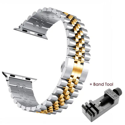 LuxeBand | Edelstahlarmband für Apple Watch 37