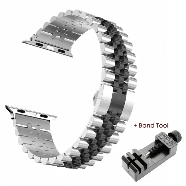 LuxeBand | Edelstahlarmband für Apple Watch 39