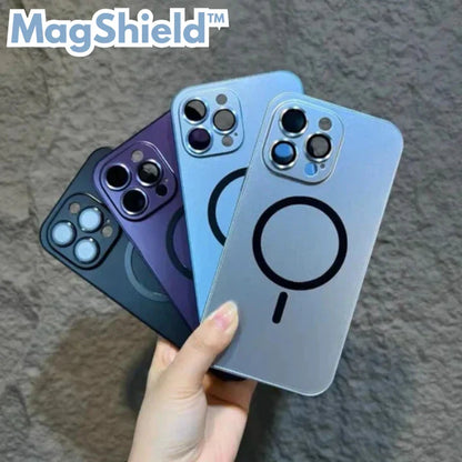 Caselio | Metall Handyhülle magnetisch für iPhone 12 bis 16, stoßfest