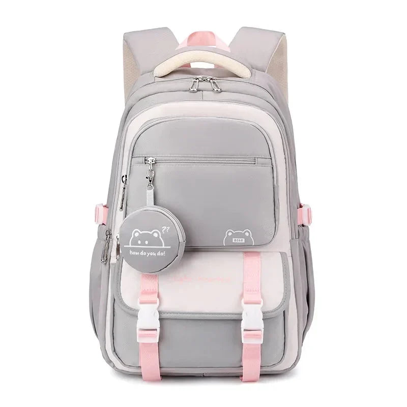 BloomPack | Rucksack für Mädchen, wasserabweisend, mit verstellbaren Gurten