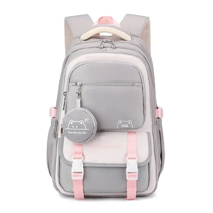 BloomPack | Rucksack für Mädchen, wasserabweisend, mit verstellbaren Gurten