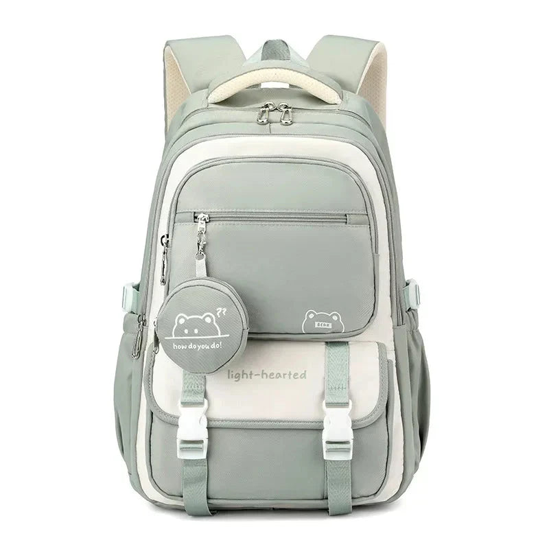 BloomPack | Rucksack für Mädchen, wasserabweisend, mit verstellbaren Gurten