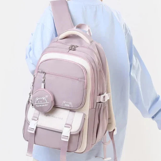 BloomPack | Rucksack für Mädchen, wasserabweisend, mit verstellbaren Gurten