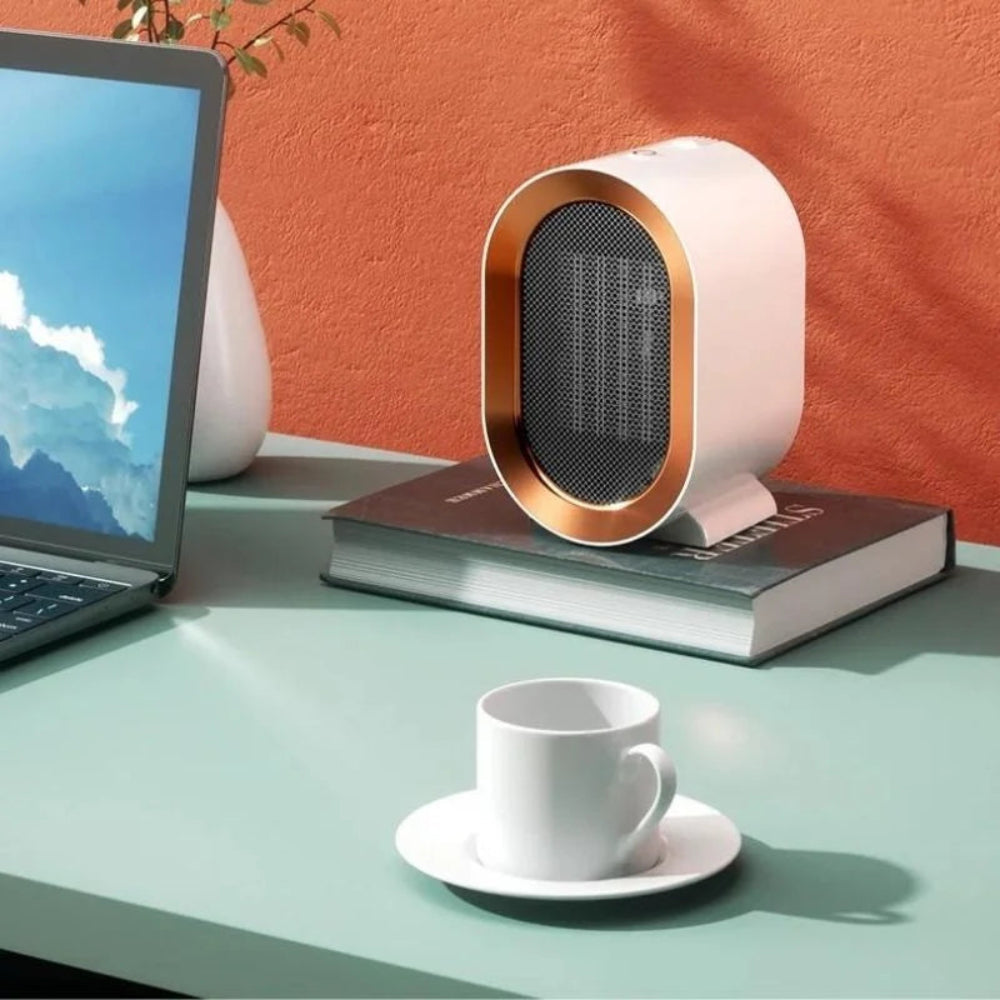 Marano | Calefactor con termostato, 1200 W, protección contra el sobrecalentamiento y funcionamiento silencioso