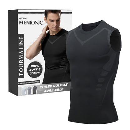 Haltaro | Camiseta correctora de postura para hombre con compresión para la espalda y los hombros