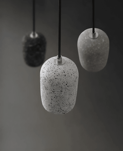 Kiva Cast | lampada a sospensione in cemento dal design industriale con tecnologia LED