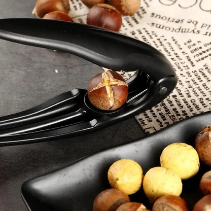 Marono | Apri castagne e frutta secca in acciaio inossidabile con impugnatura antiscivolo