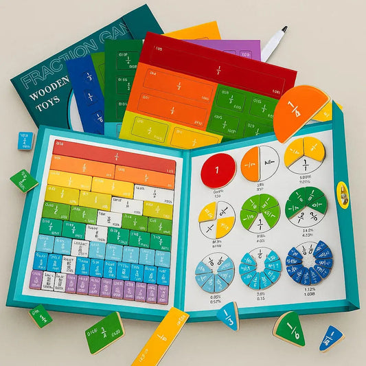 Mathezauber | Magnetisches Lernspielzeug für Brüche 0