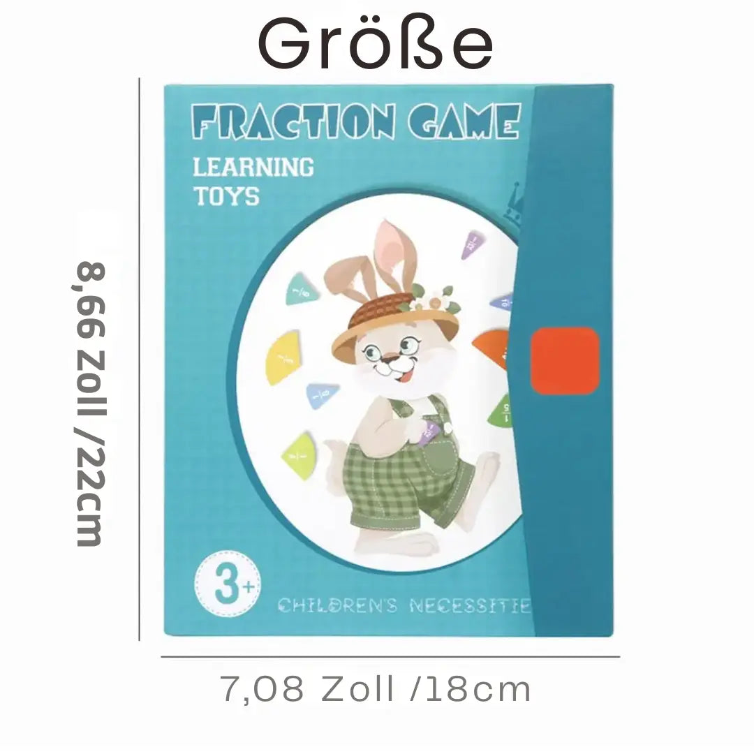 Mathezauber | Magnetisches Lernspielzeug für Brüche 3