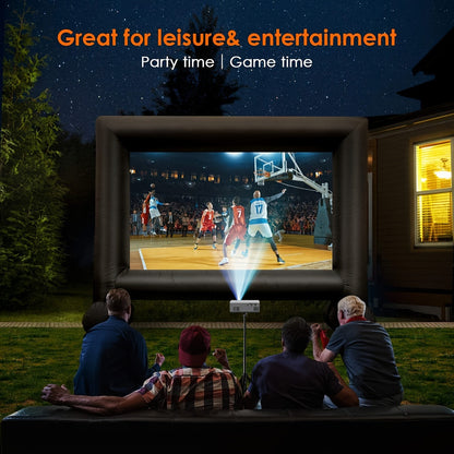 Taschio | Mini proyector con conexión para el móvil, ideal para cine en casa y noches de películas