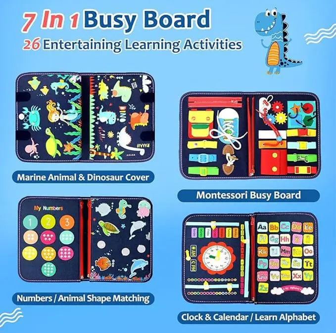 Mivoza | Montessori-Aktivitätsboard für Kinder 4